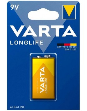 ΜΠΑΤΑΡΙΑ ΑΛΚΑΛΙΚΗ VARTA LONGLIFE 9V