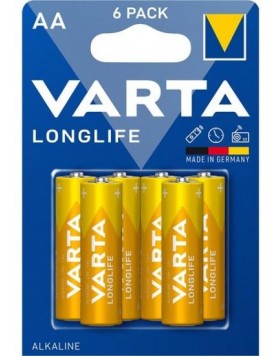 ΜΠΑΤΑΡΙΑ ΑΛΚΑΛΙΚΗ VARTA LONGLIFE AA 1.5V