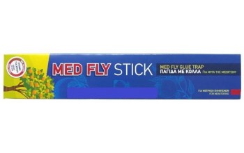 MED FLY STICK · ΠΑΓΙΔΑ ΜΕ ΚΟΛΛΑ ΓΙΑ ΤΗ ΜΥΓΑ ΤΗΣ ΜΕΣΟΓΕΙΟΥ